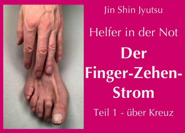 Finger-Zehen-Strom über Kreuz
